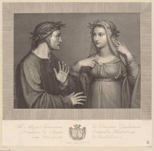 Beatrice erscheint dem Dante
