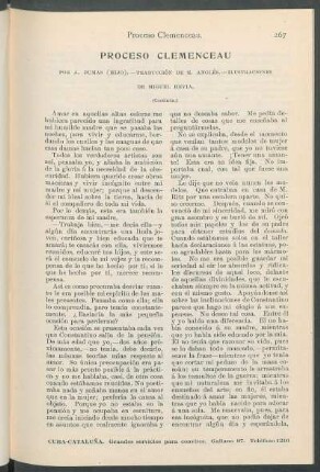 Proceso Clémenceau. [Continuación]