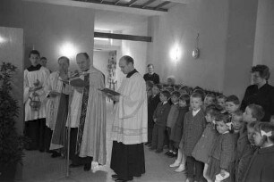 Einweihung des neugestalteten St.-Alfonsus-Kindergartens der Kirchengemeinde St. Michael.