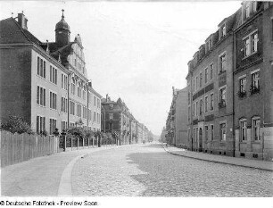 Mädchen-Berufsschule (5. katholische Berufsschule) : Ansicht mit Mädchen-Berufsschule (5. katholische Berufsschule)