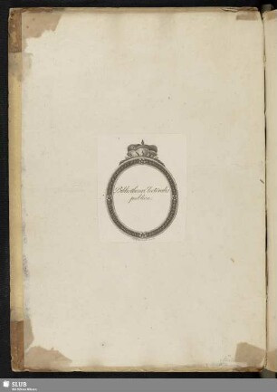 [Exlibris] Kurfürstliche Bibliothek (Dresden)