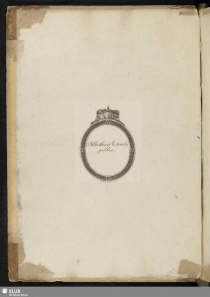 [Exlibris] Kurfürstliche Bibliothek (Dresden)