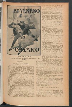El veneno cósmico : (Derechos del traducción al castellano adquiridos por Fray Mocho)