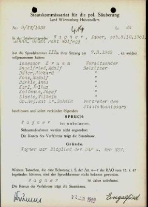 Wagner, Xaver