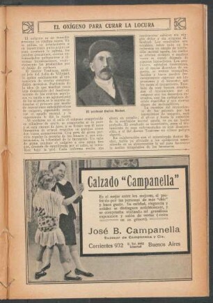 El oxígeno para curar la locura