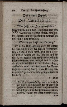 Das neunte Capitel. - Das funfzehnte Capitel.