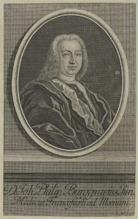 Bildnis des Joh. Philip. Burggravius Jun.