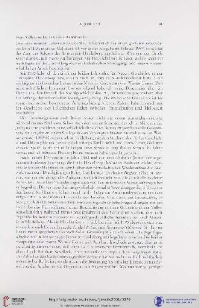 Antrittsrede vom 16. Juni 2001