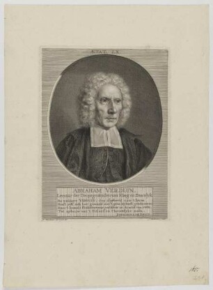 Bildnis des Abraham Verduin
