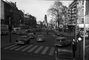 Berlin: Kurfürstendamm vom Busdeck an der Uhlandstraße