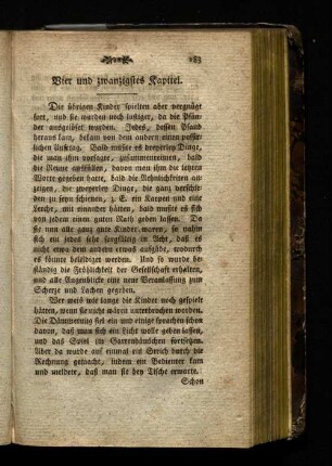 Vier und zwanzigstes Kapitel.