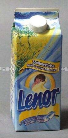 Weichspüler für Waschmaschinen "Lenor Sommerbrise", 750-ml-Tetrapak, mit Inhalt