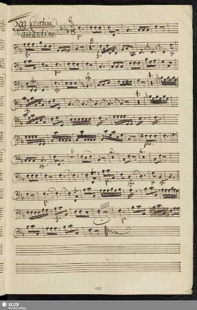 259. Cavatina: Se bello al par del volto / Sarti, G.