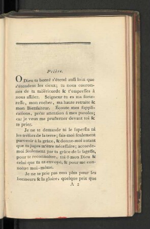 [Prière. - De la bonté de dieu.]