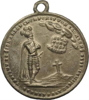 König Anton von Sachsen - 300-jähriges Jubiläum der Augsburger Konfession