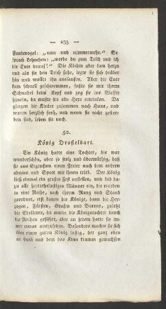 52. König Droßelbart.