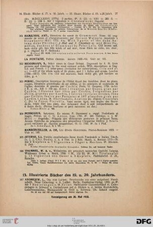 Illustrierte Bücher des 19. und 20. Jahrhunderts (Nr. 307-328)