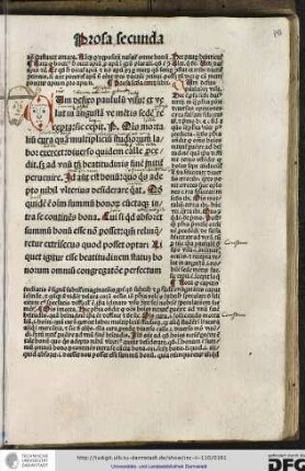 Prosa secunda tertii libri