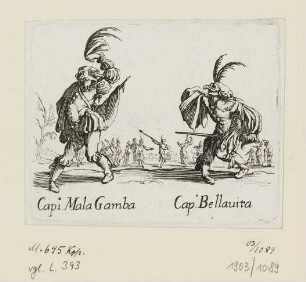 Capitaine Mala Gamba - Capitaine Bellavita, Blatt 15 der Folge "Balli di Sfessania"