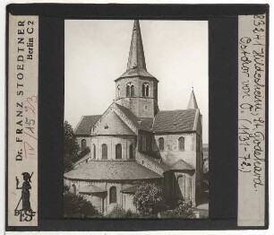 Hildesheim, St. Godehard : Außenansicht von O