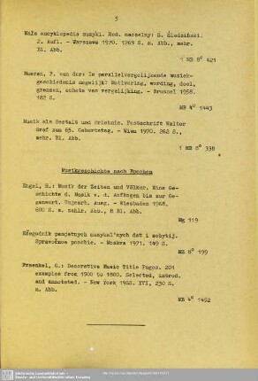 Musikgeschichte nach Epochen