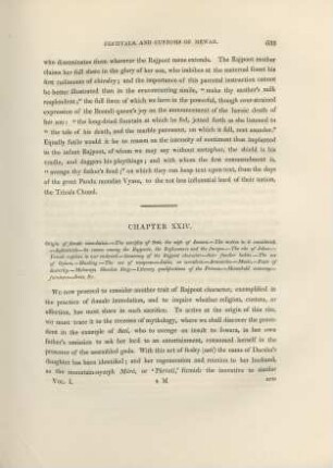 Chapter XXIV. Origin of female immolation. - ...