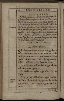 Caput VII. De Iustitia & iure.