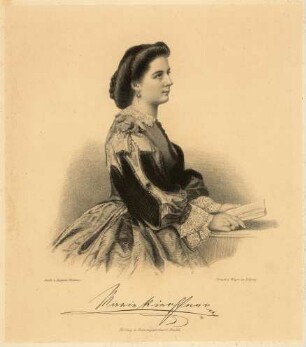 Hüssener, Auguste: Porträt Marie Kierschner