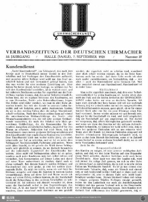 Kundendienst
