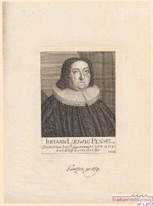 Johann Ludwig Pensel, Diakon bei St. Lorenz