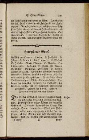 Funfzehnter Brief.