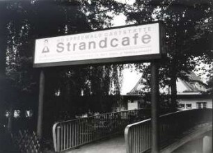 Café in Lübben : Bauwesen - öffentliche und andere Gebäude. Ort: Lubin / Lübben. Café "Strandcafé"