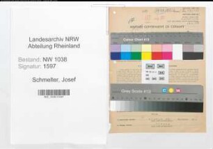 Entnazifizierung Josef Schmelter , geb. 27.04.1907 (Fotohaendler)