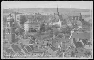 Meißen. Blick n. Fürstenschule u. St.-Afra-Kirche