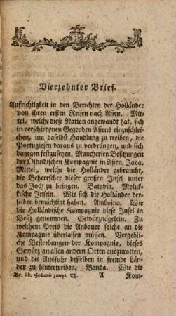 Briefe über den gegenwärtigen Zustand von Holland, 2