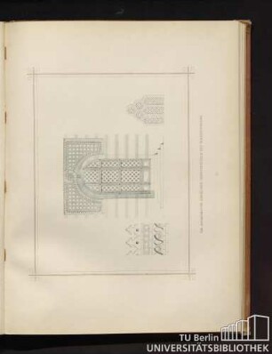[Tafel] 20. Die Architectur einzelner Gebäudetheile des Wasserwerkes.