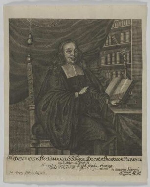 Bildnis des Fridemannus Bechmannus