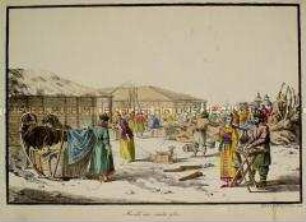 Fleischmarkt im Winter im Hohen Norden - Bilderbogen