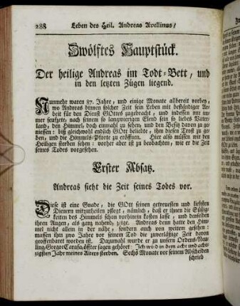 Zwölftes Hauptstück.