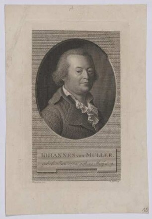 Bildnis des Johannes von Müller