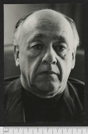 Porträtaufnahme Eugène Ionesco