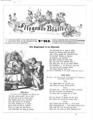 Fliegende Blätter. 38 = Nr. 913 - 938. [1863]