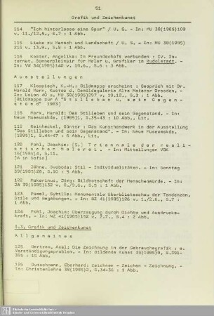 3.3. Grafik und Zeichenkunst