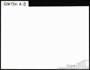 KIRSCHE: Sorten A-B