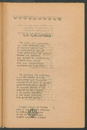 La calumnia