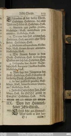 IIX. Von der Himmelfahrt Jesu Christi.