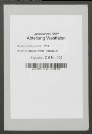 Verkauf des Homannskämpchen, Gemeinde Metelen, an Joh. Bernh. Homann in Metelen (Nr. 1580).