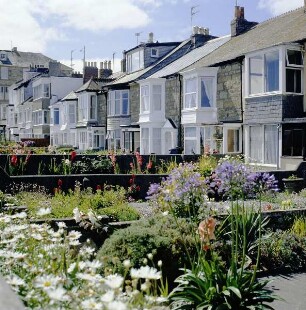 Penzance (Cornwall). Häuserzeile