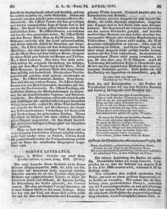 Bube, A.: Gedichte. Gotha: Müller 1836
