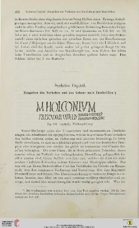Sechstes Capitel